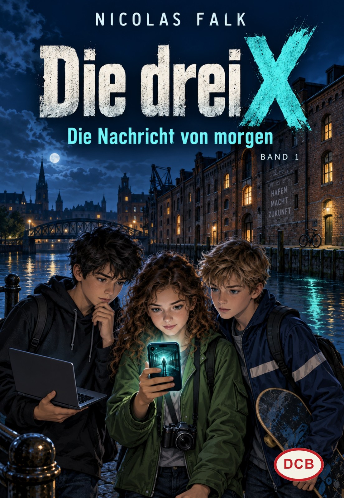 Cover: Die drei X – Die Nachricht von morgen