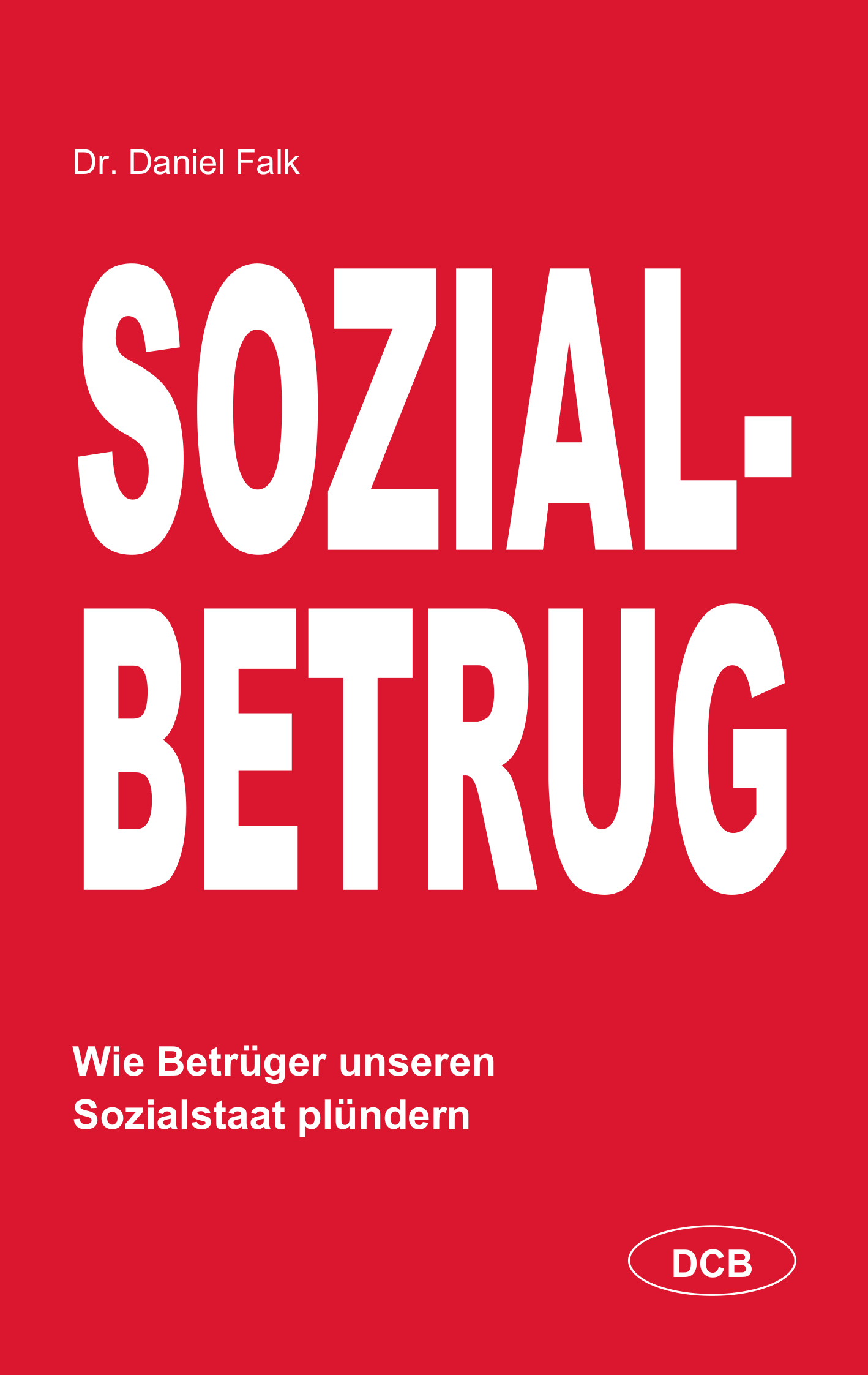 Cover: Sozialbetrug – Dr. Daniel Falk